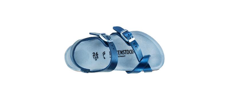 Taormina Birkenstock Birko-flor Graceful Narrow Detske Modre | SK 466GSO